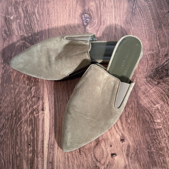 Jenni Kayne | Laurel Suede Mule sz 10.5 - Casual, mule, suede, flats, date night - Picture 5 of 10